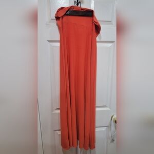 LuLaRoe Vibrant Orange Dress, Size L